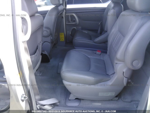 5TDZA23C96S504865 - 2006 TOYOTA SIENNA CE/LE SILVER photo 8