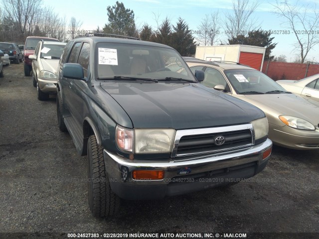 JT3HN86R3W0168866 - 1998 TOYOTA 4RUNNER SR5 GREEN photo 1