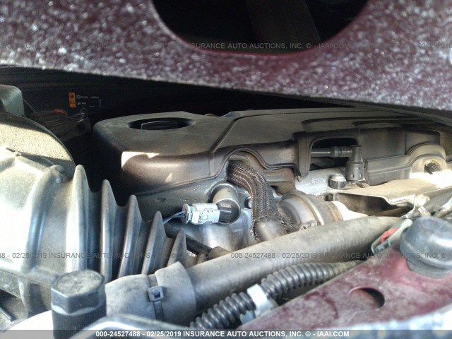 1G1ZB5STXGF254613 - 2016 CHEVROLET MALIBU LS MAROON photo 10