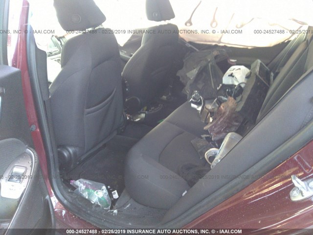 1G1ZB5STXGF254613 - 2016 CHEVROLET MALIBU LS MAROON photo 8