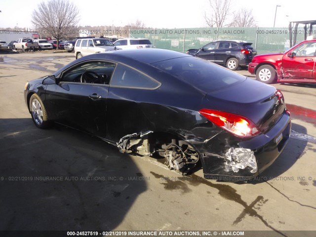 1G2ZH17N484140262 - 2008 PONTIAC G6 GT BLACK photo 3