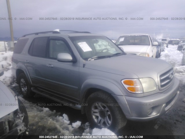 5TDBT48A03S160417 - 2003 TOYOTA SEQUOIA LIMITED GRAY photo 1