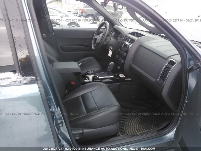 1FMCU9EG1CKC22725 - 2012 FORD ESCAPE LIMITED BLUE photo 5