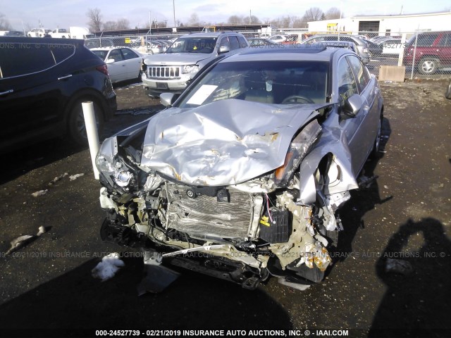 1HGCP26738A126398 - 2008 HONDA ACCORD EX SILVER photo 6