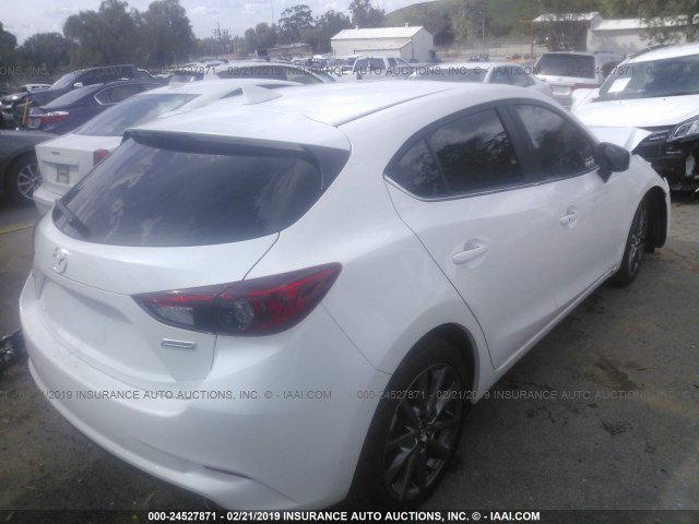 3MZBN1L37JM259800 - 2018 MAZDA 3 TOURING WHITE photo 4