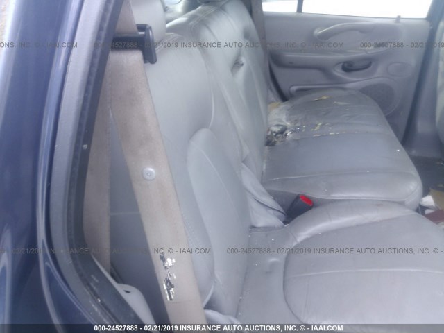 1FMRU15L5YLA24904 - 2000 FORD EXPEDITION XLT BLUE photo 8