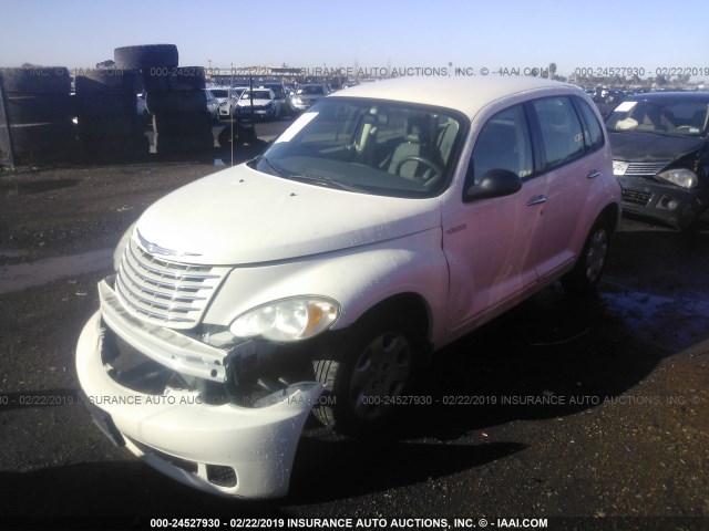 3A4FY58B76T357395 - 2006 CHRYSLER PT CRUISER TOURING WHITE photo 2