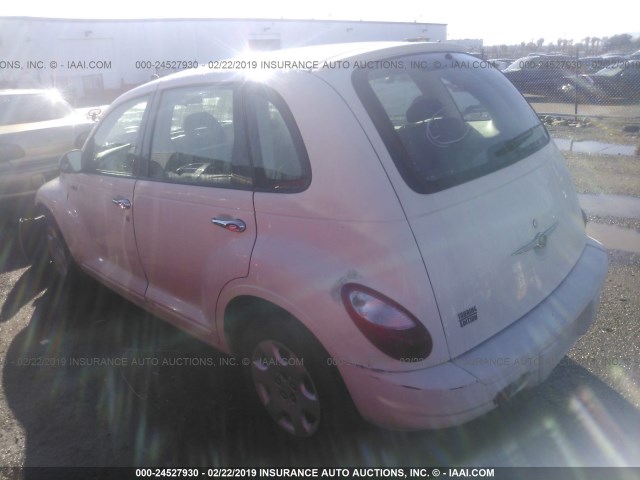 3A4FY58B76T357395 - 2006 CHRYSLER PT CRUISER TOURING WHITE photo 3