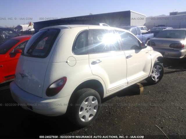 3A4FY58B76T357395 - 2006 CHRYSLER PT CRUISER TOURING WHITE photo 4