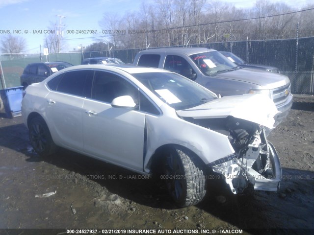 1G4PR5SK6C4195899 - 2012 BUICK VERANO CONVENIENCE WHITE photo 1