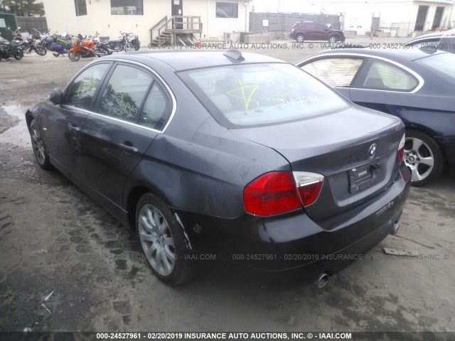 WBAVD53578A285037 - 2008 BMW 335 XI GRAY photo 3