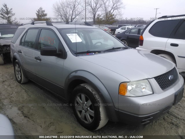 1FMDK01116GA52686 - 2006 FORD FREESTYLE SE GRAY photo 1