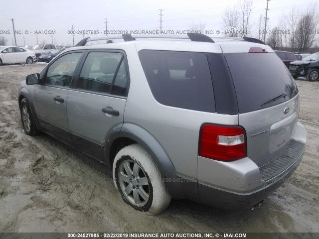 1FMDK01116GA52686 - 2006 FORD FREESTYLE SE GRAY photo 3