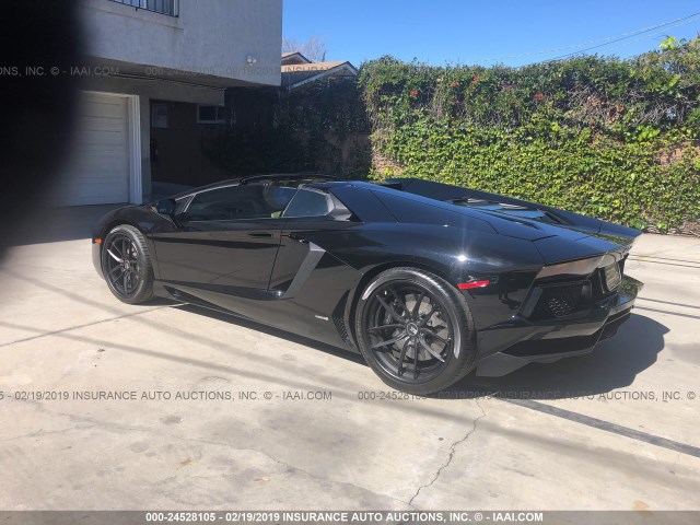 ZHWUR1ZD3FLA03155 - 2015 LAMBORGHINI AVENTADOR BLACK photo 3