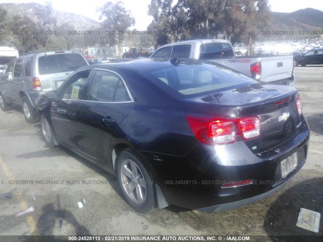 1G11B5SL0EF212199 - 2014 CHEVROLET MALIBU LS BLACK photo 3