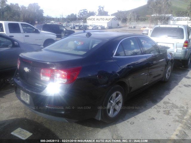 1G11B5SL0EF212199 - 2014 CHEVROLET MALIBU LS BLACK photo 4