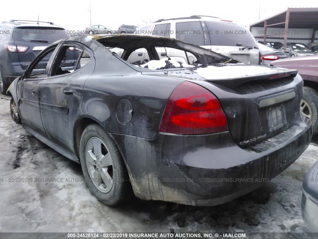 2G2WP552X81143863 - 2008 PONTIAC GRAND PRIX 黑色 照片 3