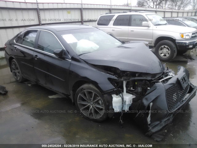 4T1BF1FK6FU027786 - 2015 TOYOTA CAMRY LE/XLE/SE/XSE BLACK photo 1