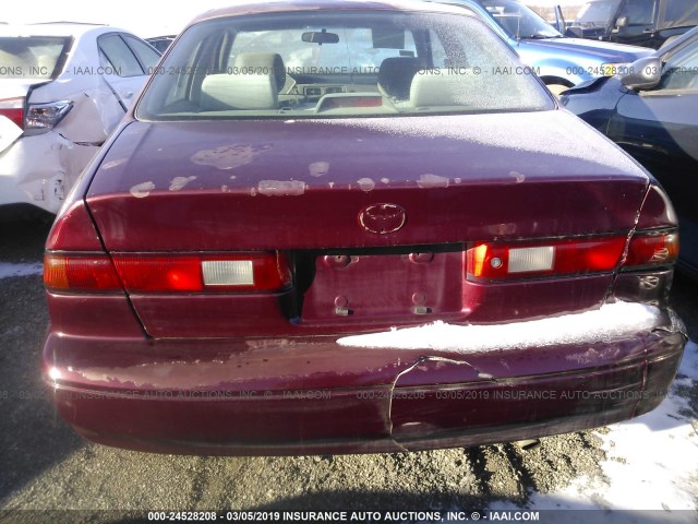 JT2BG22K2V0054933 - 1997 TOYOTA CAMRY LE/XLE 红色 照片 6