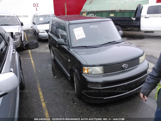 JTLKT324540159494 - 2004 TOYOTA SCION XB GREEN photo 1