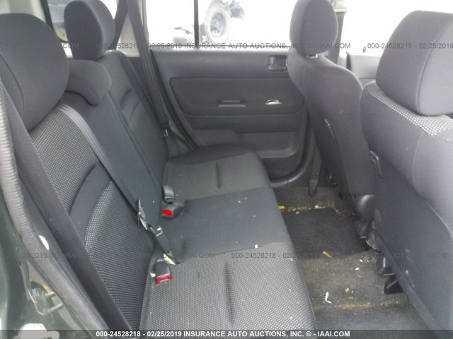 JTLKT324540159494 - 2004 TOYOTA SCION XB GREEN photo 8