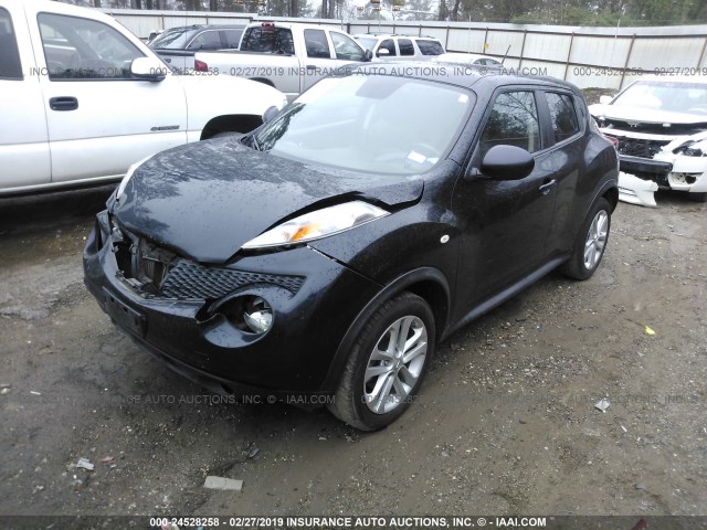 JN8AF5MR4DT221263 - 2013 NISSAN JUKE S/SV/SL BLACK photo 2