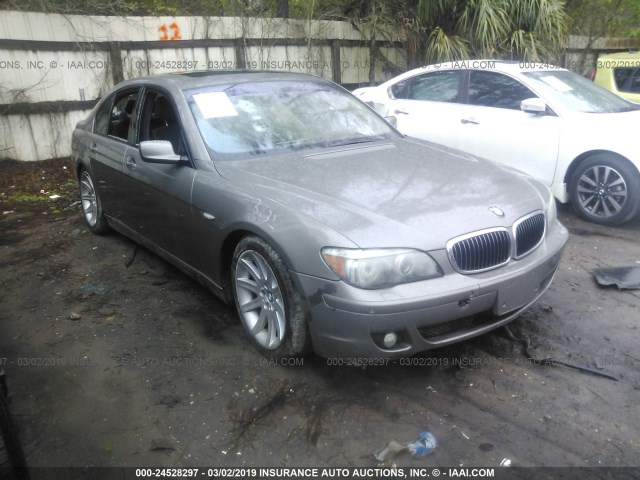 WBAHL83596DT07214 - 2006 BMW 750 I GRAY photo 1