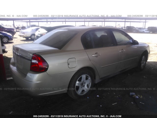 1G1ZS51FX6F290988 - 2006 CHEVROLET MALIBU LS GOLD photo 4