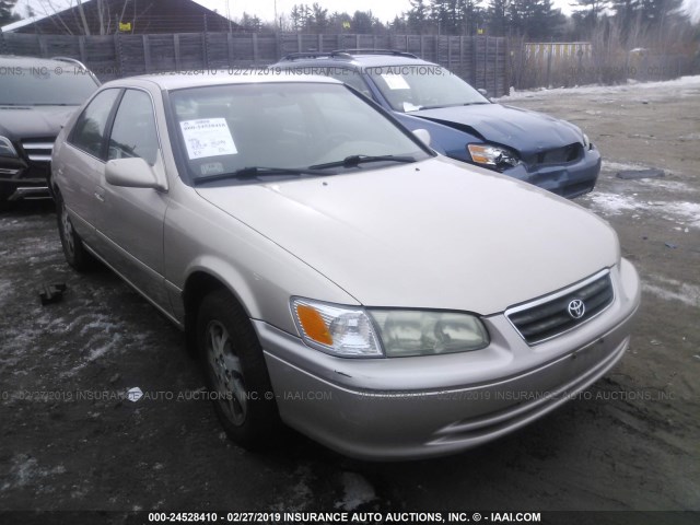 4T1BF22K81U958293 - 2001 TOYOTA CAMRY LE/XLE BROWN photo 1