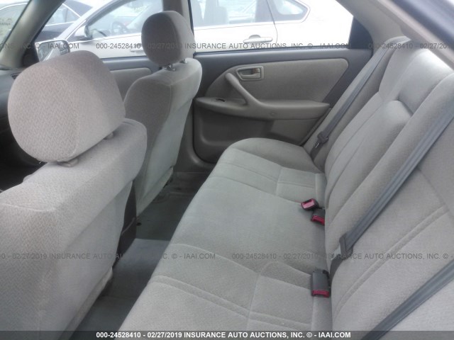4T1BF22K81U958293 - 2001 TOYOTA CAMRY LE/XLE BROWN photo 8