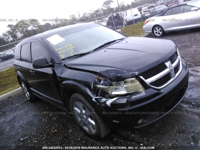 3D4GH57VX9T146947 - 2009 DODGE JOURNEY SXT BLACK photo 1