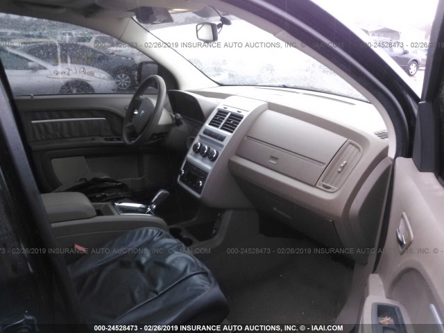 3D4GH57VX9T146947 - 2009 DODGE JOURNEY SXT BLACK photo 5