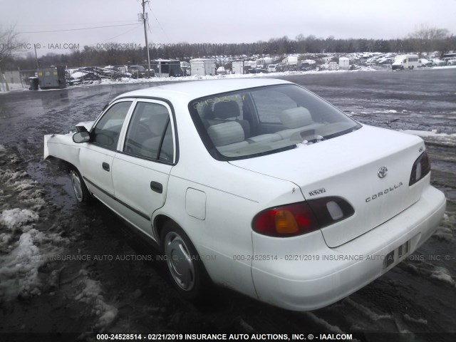 2T1BR12E3XC252399 - 1999 TOYOTA COROLLA VE/CE/LE WHITE photo 3