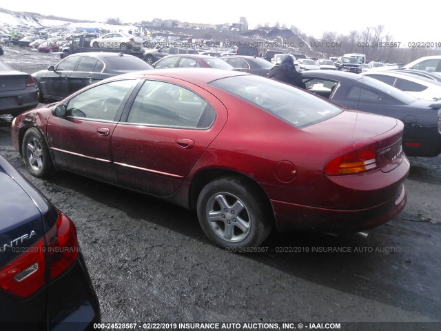 2B3HD56G23H567529 - 2003 DODGE INTREPID ES RED photo 3