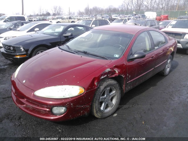 2B3HD56G23H567529 - 2003 DODGE INTREPID ES RED photo 6