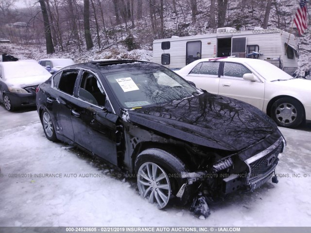 JN1CV7AR7GM252497 - 2016 INFINITI Q50 PREMIUM BLACK photo 1