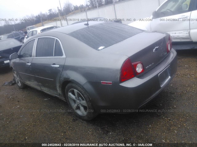 1G1ZC5EU6BF177829 - 2011 CHEVROLET MALIBU 1LT თაფლისფერი ფოტო 3