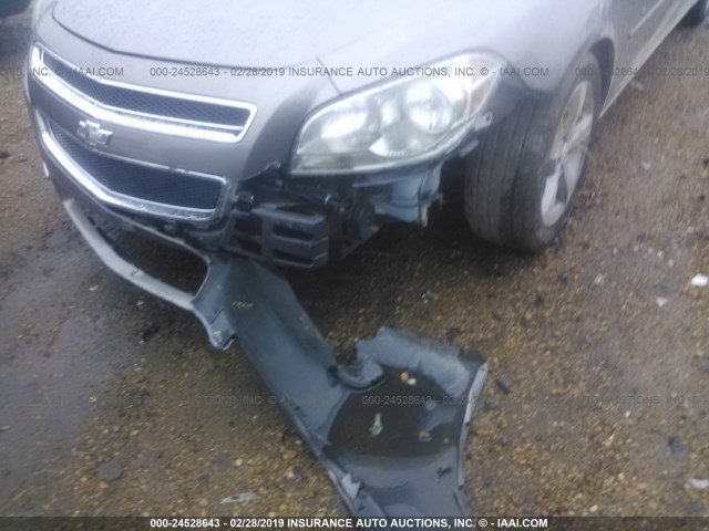 1G1ZC5EU6BF177829 - 2011 CHEVROLET MALIBU 1LT თაფლისფერი ფოტო 6