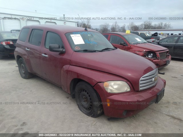 3GNDA13D27S587847 - 2007 CHEVROLET HHR LS Қызыл фото 1
