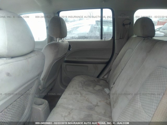 3GNDA13D27S587847 - 2007 CHEVROLET HHR LS Қызыл фото 8