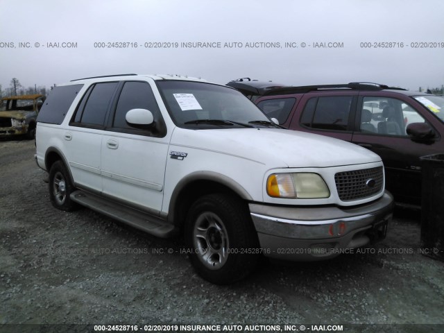 1FMRU17W82LA77742 - 2002 FORD EXPEDITION EDDIE BAUER WHITE photo 1