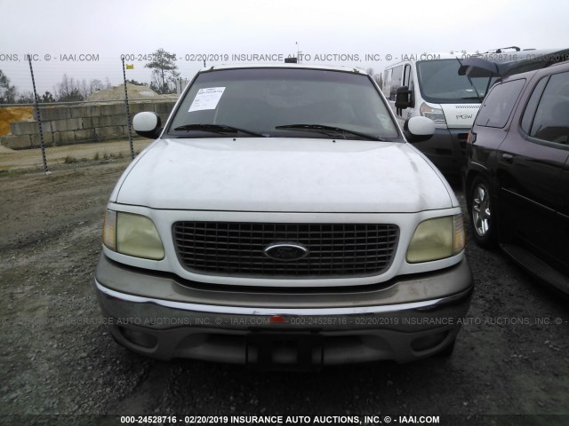 1FMRU17W82LA77742 - 2002 FORD EXPEDITION EDDIE BAUER WHITE photo 6