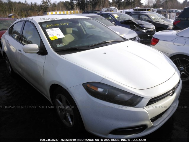 1C3CDFBB2FD286698 - 2015 DODGE DART SXT WHITE photo 1