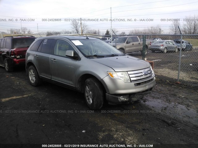 2FMDK48C78BA42477 - 2008 FORD EDGE SEL GREEN photo 1