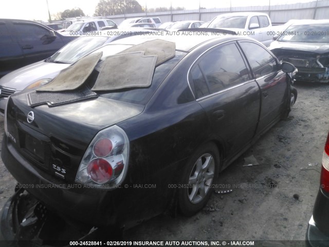 1N4AL11D56N400608 - 2006 NISSAN ALTIMA S/SL BLACK photo 4