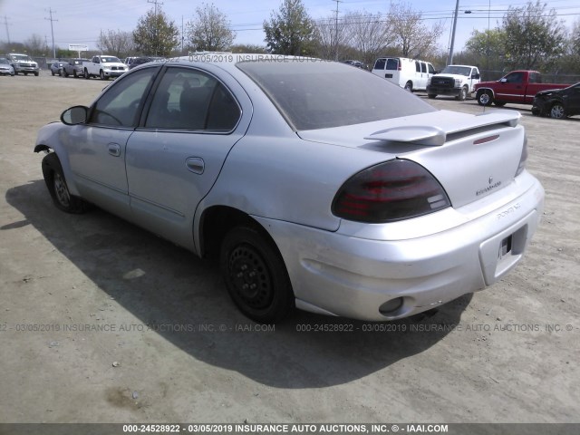 1G2NF52E14M509088 - 2004 PONTIAC GRAND AM SE1 SILVER photo 3