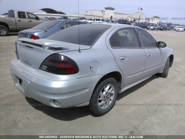 1G2NF52E14M509088 - 2004 PONTIAC GRAND AM SE1 SILVER photo 4