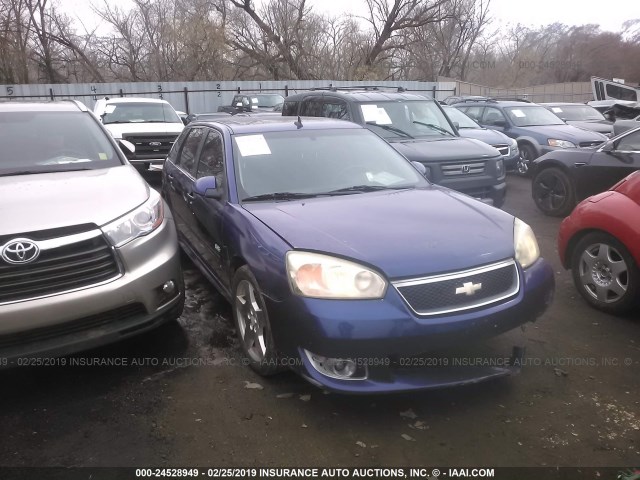 1G1ZW63126F135492 - 2006 CHEVROLET MALIBU MAXX SS BLUE photo 1