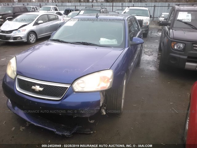 1G1ZW63126F135492 - 2006 CHEVROLET MALIBU MAXX SS BLUE photo 2