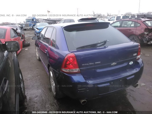 1G1ZW63126F135492 - 2006 CHEVROLET MALIBU MAXX SS BLUE photo 3